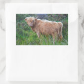 Jonge Hooglandkoe Sticker (Tas)