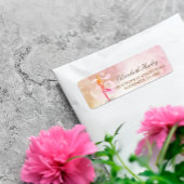 JONGE Instructeur Waterverf Meditation Pose Om Sig Etiket