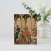 Jonge Jezus onderwijzen in de tempel Briefkaart (Staand voorkant)