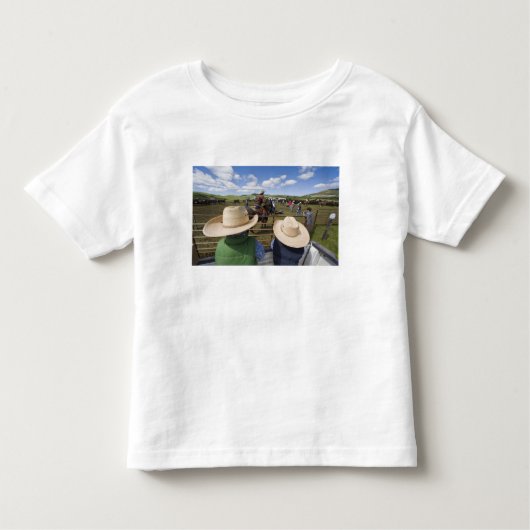 Jonge jongens nemen de Hughes Ranch van 2007 aan Kinder Shirts (Voorkant)