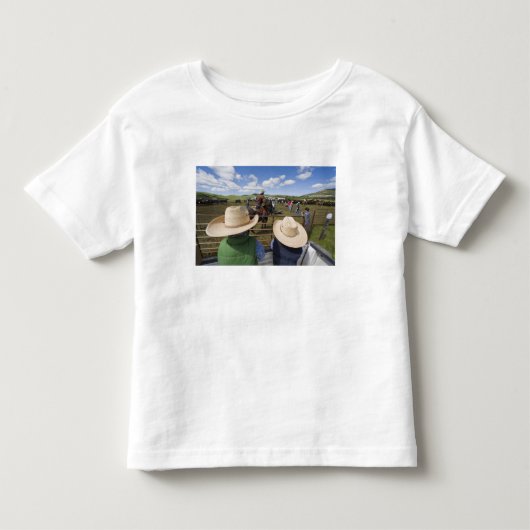 Jonge jongens op de Hughes Ranch in 2007 Kinder Shirts (Voorkant)