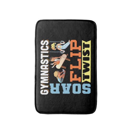 Jonge jongens Quote: Soar Flip Twist Badmat (Voorkant Verticaal)