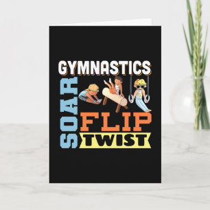 Jonge jongens Quote: Soar Flip Twist Kaart