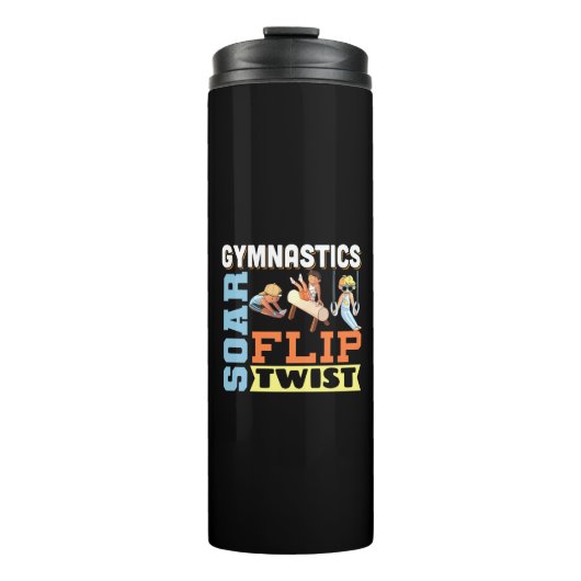 Jonge jongens Quote: Soar Flip Twist Thermosbeker (Voorkant)