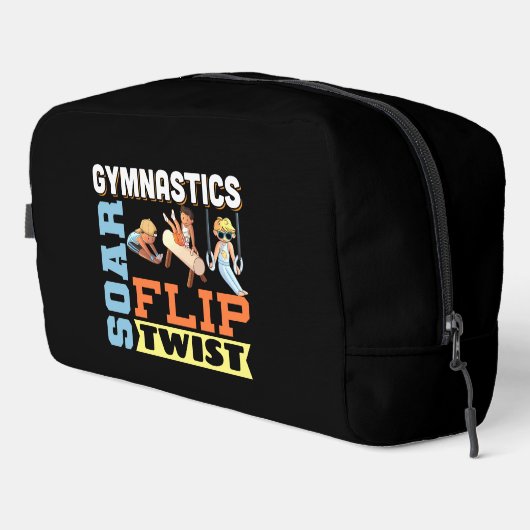 Jonge jongens Quote: Soar Flip Twist Toilettasje (Rechterhoek)