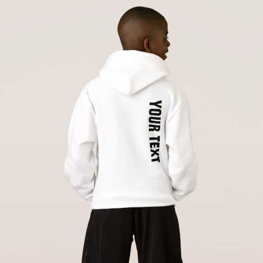 Jonge jongens Sport Apparel Moderne Sjabloon Achte (Achterkant volledig)