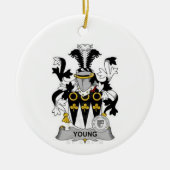 jonge kam keramisch ornament (Voorkant)