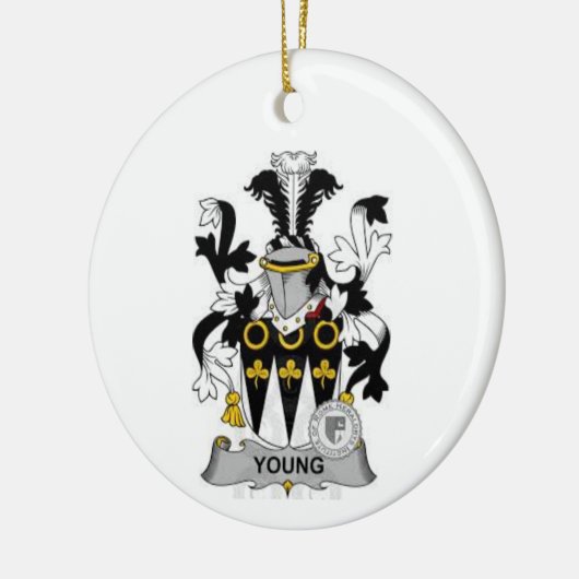 jonge kam keramisch ornament (Links)