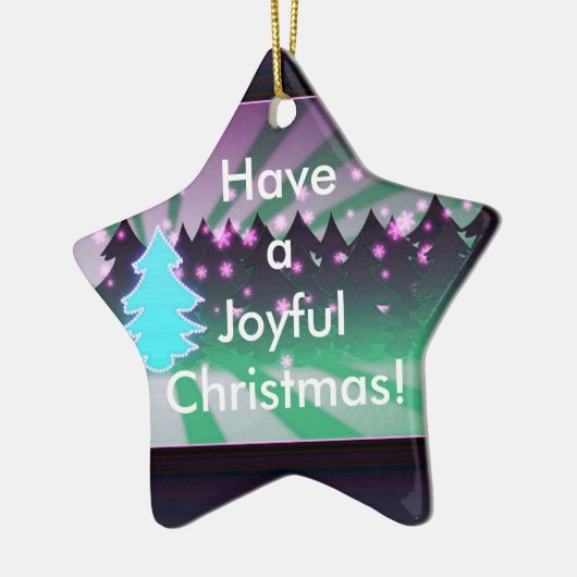 Jonge kerstbomen met groene Ornament (Links)