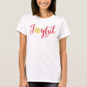 Jonge kerstfeestdag voor vrouwen T-shirt (Voorkant)