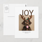 Jonge kerstfoto (briefkaart terug) briefkaart (Voorkant / Achterkant)