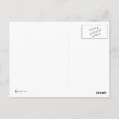 Jonge kerstfoto (briefkaart terug) briefkaart (Achterkant)