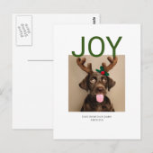 Jonge kerstfoto (briefkaart terug) briefkaart (Voorkant / Achterkant)