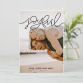 Jonge kerstkaart met foto's met Pset Kaart (Staand voorkant)