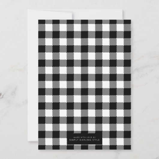 Jonge kerstkaart met foto's met Pset Kaart (Achterkant)