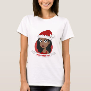 Jonge kerstman-cartoon t-shirt