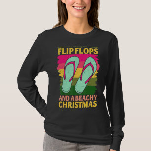 Jonge kerstman, ik heb alleen maar Teenslippers no T-shirt