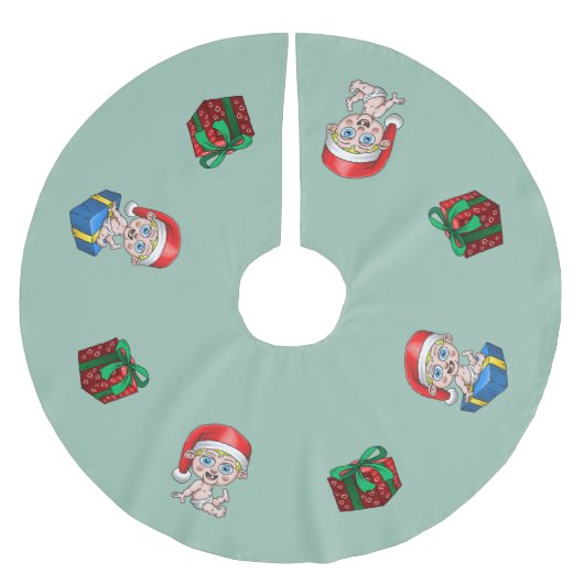 Jonge Kerstman Kerstboom Rok (Voorkant)