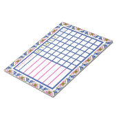 Jonge kerstorganisatoren voor meisjes notitieblok (Schuin)