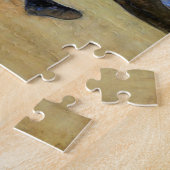 Jonge kinderen die op de strand spelen (Mary Cassa Legpuzzel (Zijkant)