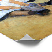 Jonge kinderen die op de strand spelen (Mary Cassa Poster (Hoek)