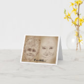 Jonge kinderen en leerkaart kaart (Gele Bloem)