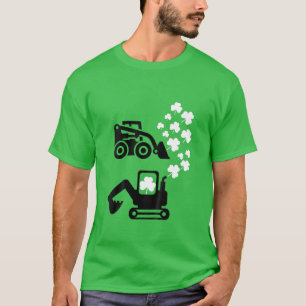 Jonge kinderen op zaterdag St Patricks Day Truck S T-shirt