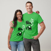 Jonge kinderen op zaterdag St Patricks Day Truck S T-shirt (Unisex)