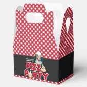 Jonge kinderen van de Rode Pizza Partij Bedankdoosjes (Geopend)