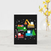 Jonge Kinderen voor kerstmis Kaart (Gele Bloem)