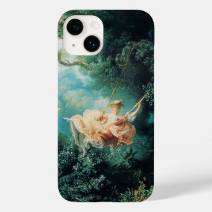 JONGE LADY OVER DE SCHAKELING IN NATUUR Groen roze Case-Mate iPhone Case