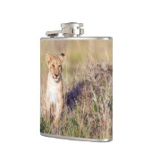 Jonge leeuw heupfles (Links)