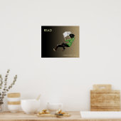 Jonge lezer poster (Keuken)