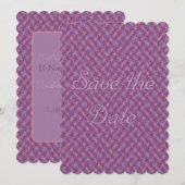 Jonge Liefde Bewaar De Datum Save The Date (Voorkant / Achterkant)