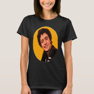 Jonge man altijd blut eeuwige cirkelhoofd t-shirt