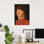 Jonge man - Antonello da Messina Fijne Kunst Poste Poster (Thuiskantoor)