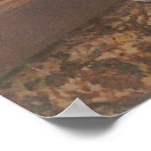 Jonge Man die de Piano speelt met Gustave Caillebo Poster (Hoek)