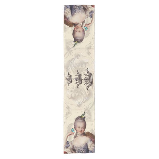 Jonge Marie Antoinette Franse chique Tafelloper