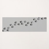 JONGE MAT-CAT- OF DOG PAW PRINTS/TRACKS YOGAMAT (Achterkant (horizontaal))