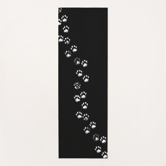 JONGE MAT-CAT- OF DOG PAW PRINTS/TRACKS YOGAMAT (Voorkant)