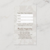 JONGE Meditatie Instructeur Benoeming Bodhi Leaf Afsprakenkaartje (Achterkant)