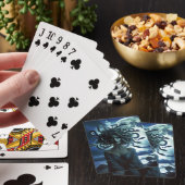Jonge  Medusa door de Maan & Oceaan Pokerkaarten (Insitu)