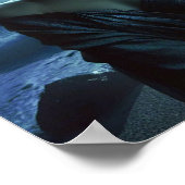 Jonge  Medusa door de Maan & Oceaan Poster (Hoek)