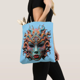 Jonge Medusa - Psychedelische Mythologie Art T-Shi Tote Bag