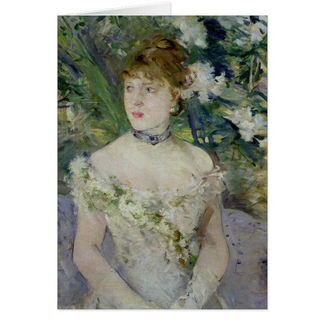 Jonge meid in een ballengon, 1879 (Voorkant)