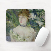 Jonge meid in een ballengon, 1879 muismat (Met muis)