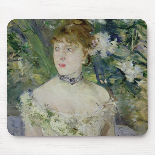 Jonge meid in een ballengon, 1879 muismat (Voorkant)