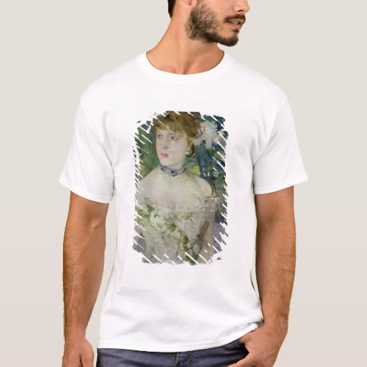 Jonge meid in een ballengon, 1879 t-shirt (Voorkant)