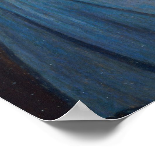 Jonge meid met een stamper en mortier poster (Hoek)