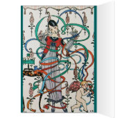 JONGE MEISJE, KORFUL RIBBON SWIRLS, CUPID, Birthda (Binnen (Links))